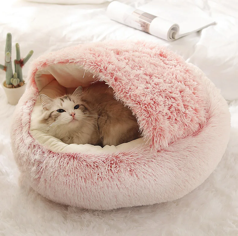 Cats Round Plush Bed Cats Round Plush Bed