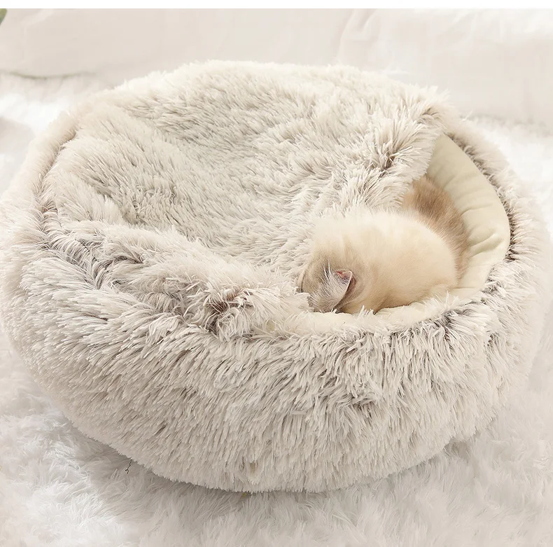 Cats Round Plush Bed Cats Round Plush Bed