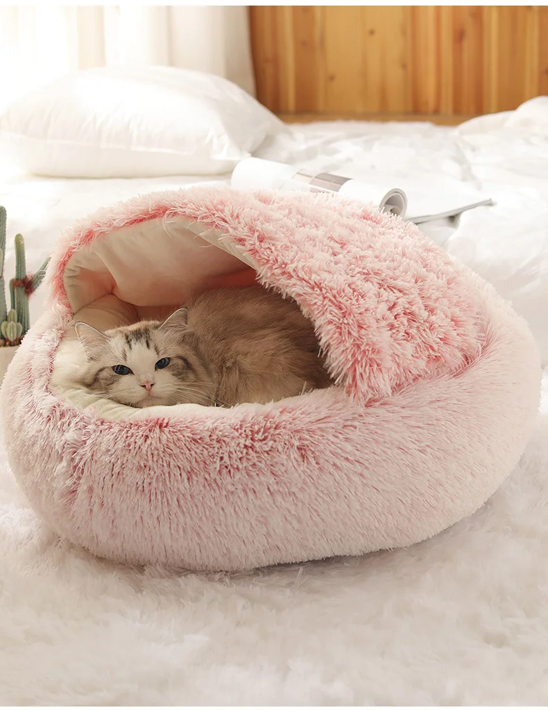 Cats Round Plush Bed Cats Round Plush Bed