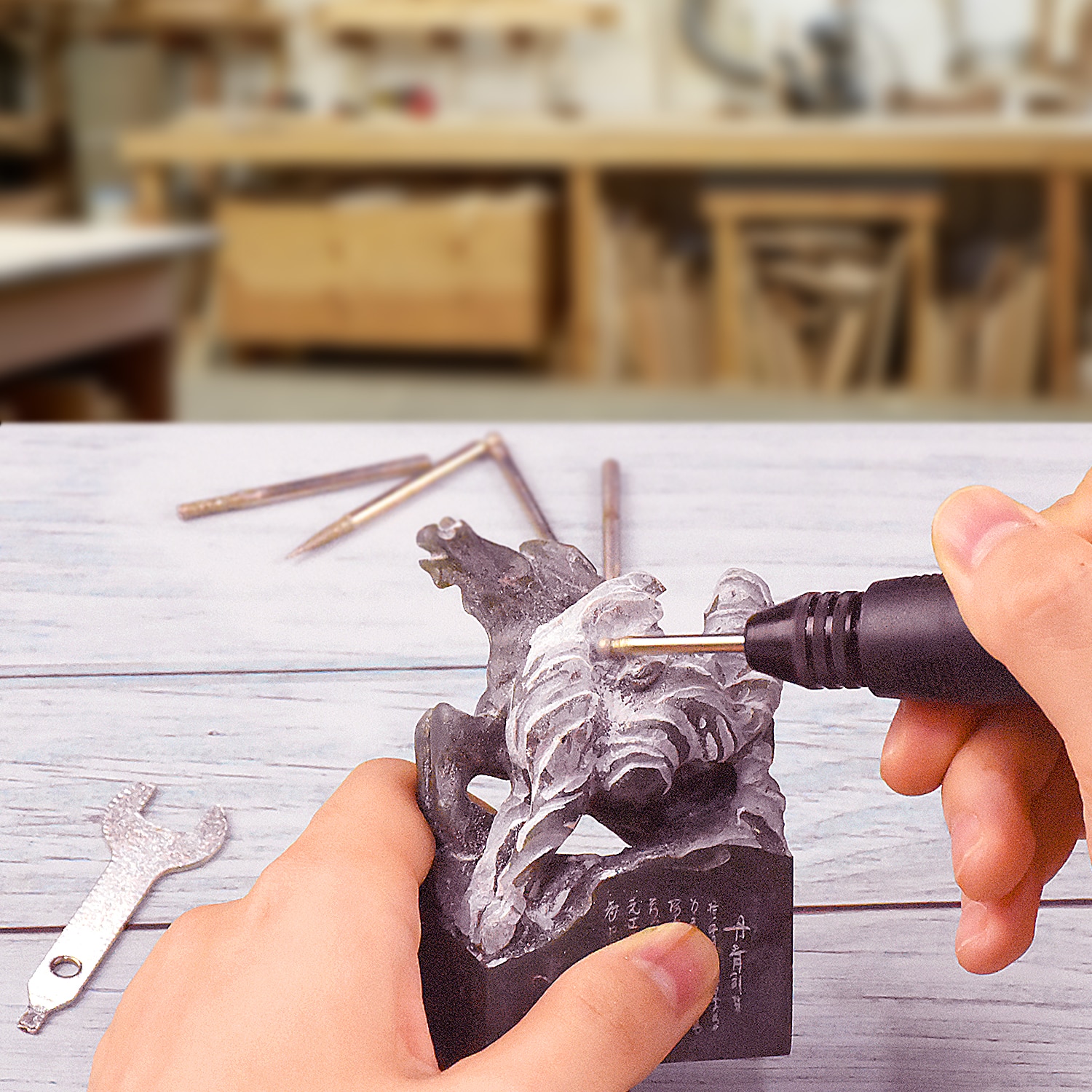 Electric Mini Drill with Universal Chuck Set 180 Pcs Electric Mini Drill with Universal Chuck Set 180 Pcs